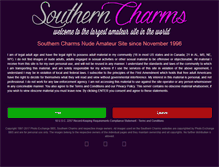 Tablet Screenshot of fav.southern-charms.com